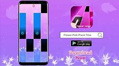 Flower Pink Piano Tiles - Magic Butterfly Tiles