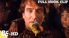The Hook Food Fight Scene | Hook Clip | Peter Pan | Robin Williams | Retro Central