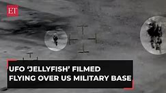 UFO caught on cam: Leaked video shows 'Jellyfish' UAP allegedly flying over US military base in Iraq