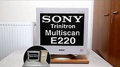 SONY Trinitron Multiscan E220 CRT Monitor for Desktop Computer - Small Review