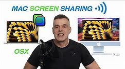 Screen Share a Mac from any location | Mac OS