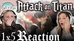 What Is Happening?! | ATTACK ON TITAN | Reaction 1X5