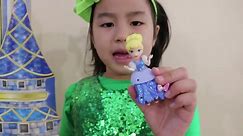 Jannie Pretend Play w/ Giant Disney PRINCESS Cinderella Doll House Kids Toys #kids #cute #funny #toysandcolors