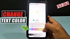 How to Change the Color of your Messages on iPhone?
