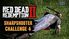 Red Dead Redemption 2 Sharpshooter Challenge #4 Guide - Kill an enemy 80 feet away with a tomahawk