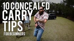 10 Concealed Carry Tips for Beginners. | Nick Koumalatsos