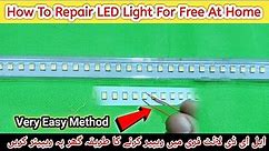 How To Repair LED Light For Free At Home | Very Easy Method | All Repair DIY