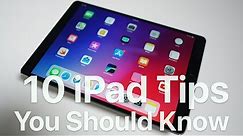 10 iPad Tips You Should Know