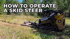 How to Operate a Skid Steer