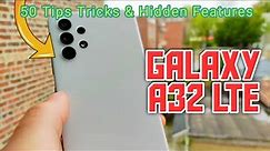 50 Tips and Tricks for the Samsung Galaxy A32 LTE | Hidden Features!