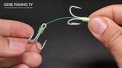 How to Tie a Double Treble Hook Rig in 60 Seconds
