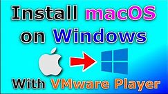 How to install macOS on Windows