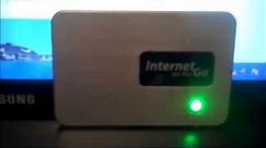 Internet on the Go - Review of Portable Internet available from Walmart