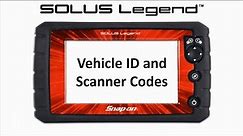 Vehicle ID & Scanner Codes: SOLUS Legend™ (Pt. 2/10) | Snap-on Training Solutions®
