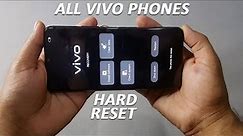How To Hard Reset All Vivo Phone Forgot Password - How To Hard Reset /Factory Data Reset Vivo Phone