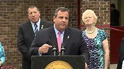At Senior Citizens Center, Christie Asked About Special Election