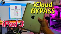 iPad 3rd Generation iCloud activation Bypass | FREE
