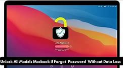 Unlock Mac if You Forgot Your Password ! How To Unlock Macbook Air/Pro [New 2023]