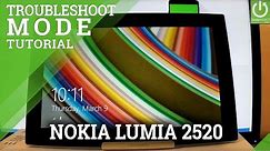 Troubleshoot Mode NOKIA Lumia 2520 - Enter / Quit Recovery Troubleshoot