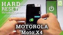 MOTOROLA Moto X4 HARD RESET / Bypass Screen Lock / Wipe Data