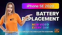 iPhone SE 2020 battery replacement | Battery repair guide | How to change iPhone battery