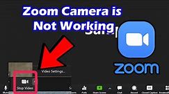 Zoom camera is not working