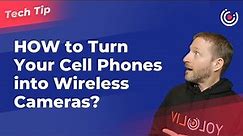 HOW to Turn Your Cell Phones into Wireless Cameras?