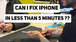 Can I fix iPhone in less than 5 minutes for $170 🫣Let’s find out !!