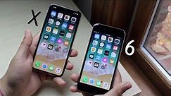 iPHONE X Vs. iPHONE 6! (Should You Upgrade?)