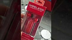unboxing wireless bluetooth earbuds from Walmart review