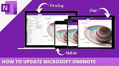 How to Update Microsoft OneNote | Get Latest Features
