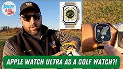 Apple Watch Ultra as a Golf Watch?! | Is it better than the Garmin S62?