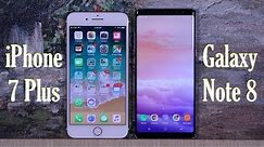 Samsung Galaxy Note 8 vs iPhone 7 Plus: Full Comparison
