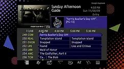 Retro 2009 - DIRECTV Channel Surfing - Old Menu - Cable TV History