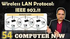 Wireless LAN Protocol, Wi-Fi Protocol, IEEE 802.11 Protocol in Computer Network