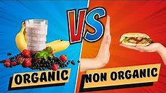 The difference between organic and non organic food I Nature Heal