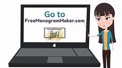 Circle Monogram Font (Free) | Create Online with Free Monogram Maker