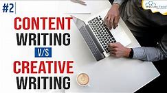 Difference Between Creative Writing and Content Writing | All Differences Explained