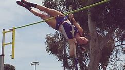Women's Pole Vault filmed in Slow Motion - 2015 Triton Invitational at UCSD