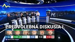 Predvolebná diskusia I. - Voľby 2023 - TV Markiza
