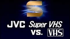 JVC's S-VHS vs. VHS Official Comparison (1988 High Quality 60FPS Super VHS Demo Footage)
