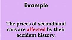 Affect | Affect Meaning | Pronunciation of Affect | Affect – English Word of the Day