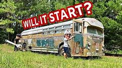 This 1948 Vintage Bus Has Been Abandoned For 25 Years...Will It Start Up Again?