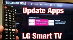LG Smart TV: How to Update Apps to Latest Software Verison