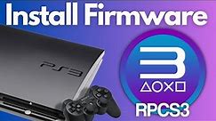 How to download and install PS3 Firmware for RPCS3