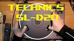 Technics SL-D20: Ground cable installation and general service