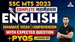 SSC MTS 2023 | SSC MTS English Marathon Class | English by Shanu Sir