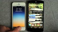 Nexus 5 versus iPhone 5s - Honest Review