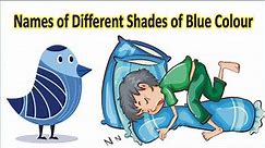 Learn the Names of Different Shades of Blue Color in English || Names of Blue Shades || Lets Do Good