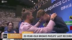 Michael Phelps' last remaining world record broken by French swimmer